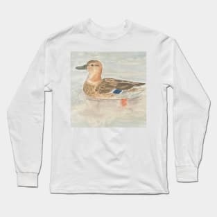 Mallard duck female Long Sleeve T-Shirt